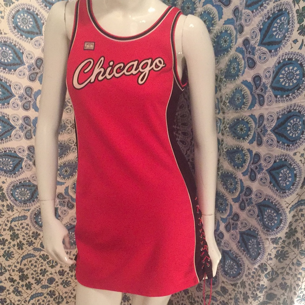VINTAGE Chicago Bulls jersey dress.